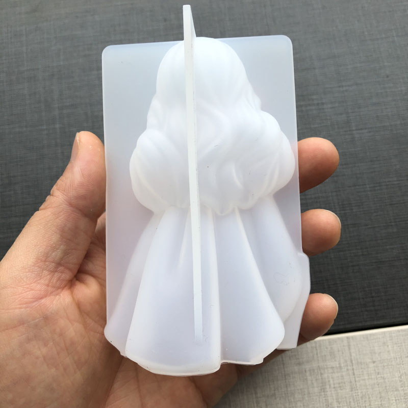 3D น่ารักเจ้าหญิงซิลิโคนเทียนแ - Candle Making Tutorial บทวิจารณ์และราคา