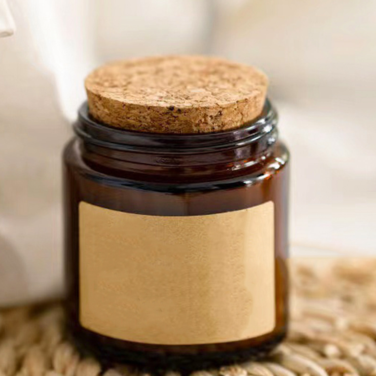 โหลแก้วหนา 4 ชิ้น พร้อมฝาไม้ธร - Candle Making Jars With Lids บทวิจารณ์และราคา