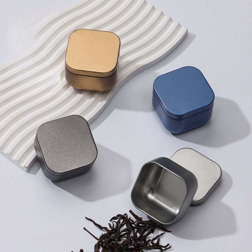 20 ชิ้น โหลเทียนเปล่าทรงสี่เหล - Tin Container Lid บทวิจารณ์และราคา