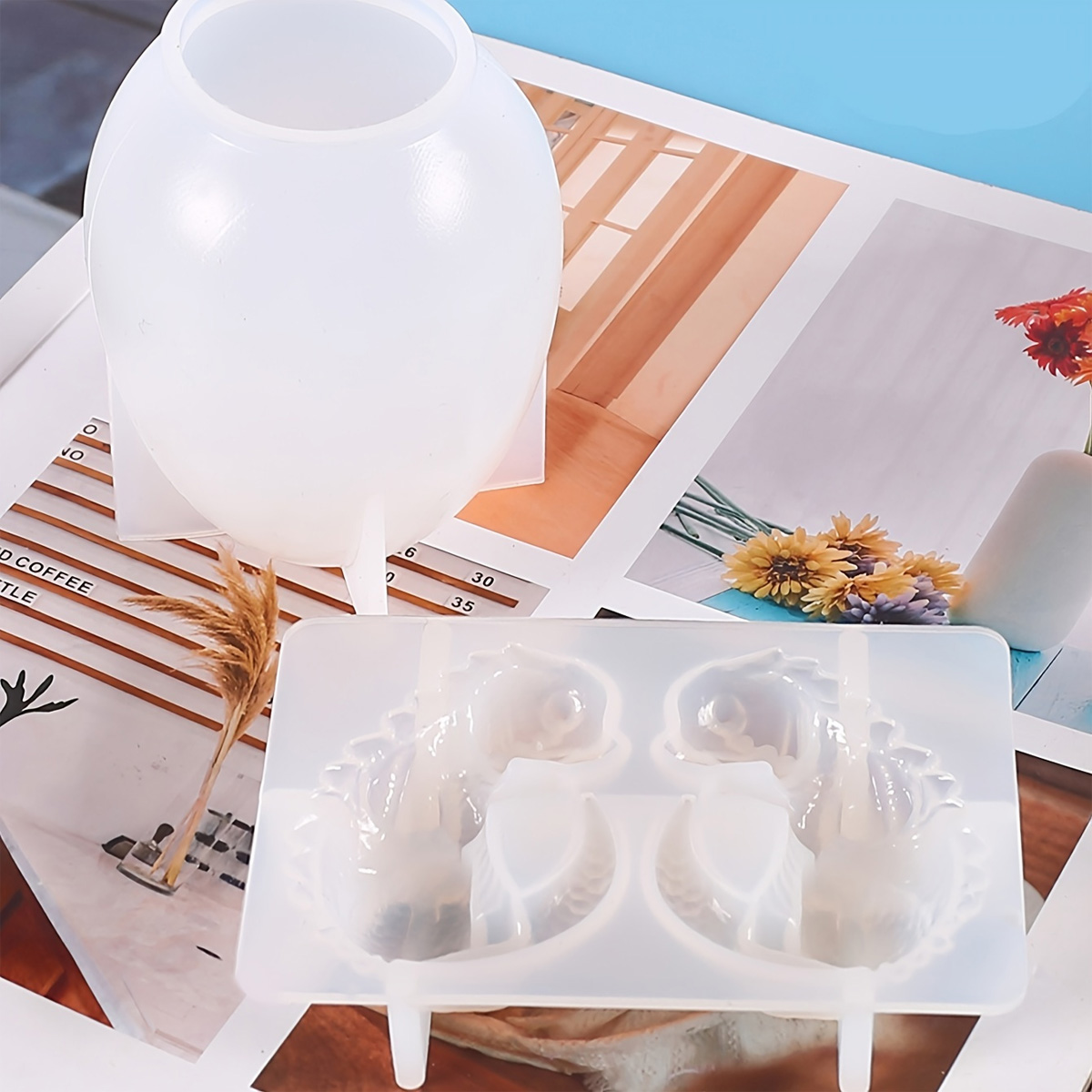 แม่พิมพ์ไข่มังกรซิลิโคน ชุด 2  - Candle Making Tutorial บทวิจารณ์และราคา