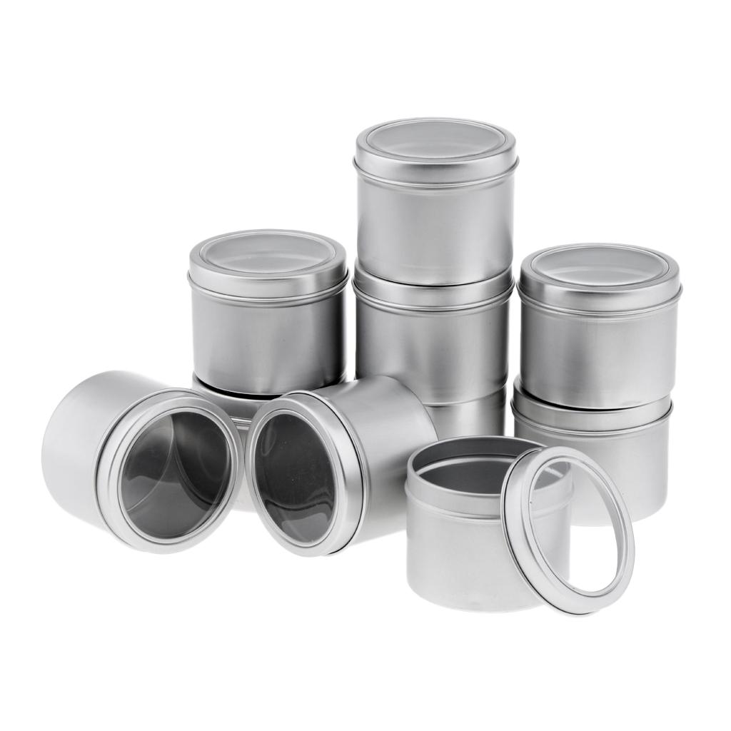 กระปุกเครื่องสำอางเปล่า กระป๋อ - Tin Container Lid บทวิจารณ์และราคา